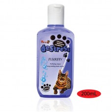 PEPETS CAT DESTRESS FLURFFY SHAMPOO 200ml  - LONG HAIR 36pcs/outer