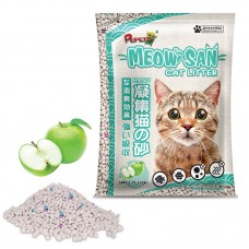 PEPETS MEOW SAN CAT LITTER - APPLE 10L/pc 2pcs/bag 