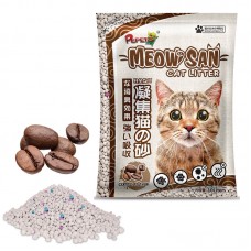 PEPETS MEOW SAN CAT LITTER - COFFEE 10L/pc 2pcs/bag 