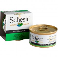 SCHESIR TUNA w/ALGAE 85g (01064017) 14tins/tray, 4trays/outer