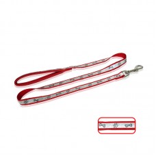 PU PADDED LEAD 10mm x 48" - RED Loose packing 