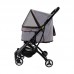 IBIYAYA SPEEDY FOLD PET BUGGY-GRAY JEANS Cabin:55cmLx32cmWx53cmH Stroller:75cmLx48cmWx100cmH  