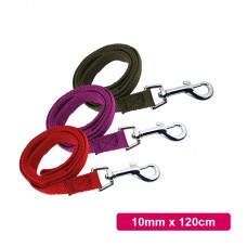 DOGLEMI NYLON DOG LEASH 10mm x 120cm - RED, PURPLE, GREEN 1pc/pkt