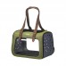 IBIYAYA PORTICO MIXED-FABRIC PET TRANSPORTER-OLIVE GREEN 40cmLx28cmWx28cmH 1pc/box, 6pcs/outer 