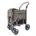 IBIYAYA GENTLE GIANT PET WAGON - ARMY GREEN cabin:35cmLx50cmWx46cmH stroller:55cmLx67cmWx96cmH 1pc/o 