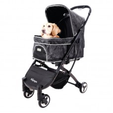 IBIYAYA SPEEDY FOLD PET BUGGY - CAMOUFLAGE cabin:55cmLx32cmWx53cmH, stroller:75cmLx48cmWx100cmH 