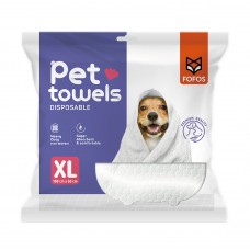 FOFOS DISPOSABLE PET TOWELS XL (DCF18622) 32pcs/outer 