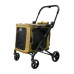 IBIYAYA BIGBUDDY STROLLER AND CRATE COMBO-CAMEL cabin:55cmLx38cmWx45cmH stroller:76cmLx61cmWx102cmH 