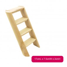 CARNO WOODEN LADDER 17cmLx7.5cmWx2cmH 120pcs/outer 