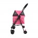 IBIYAYA ASTRO GO LITE PET STROLLER-ROSE PINK Cabin:38cmLx31cmWx43cmH Stroller:57cmLx44cmWx94cmH  