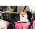 IBIYAYA ASTRO GO LITE PET STROLLER-ROSE PINK Cabin:38cmLx31cmWx43cmH Stroller:57cmLx44cmWx94cmH  