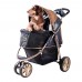 IBIYAYA MONARCH PREMIUM PET JOGGER-LUXURY GOLD Cabin:66cmLx39cmWx53cmH Stroller:96cmLx60cmWx103cmH  