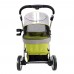 IBIYAYA ELEGANT RETRO I GREEN Cabin size:62cmLx32cmWx60cmH Stroller size:95cmLx59cmWx96-104cmH 