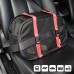 IBIYAYA FOLDABLE PET TRAVEL CARRIER - BLACK RED size:44cmLx26cmWx27cmH 1pc/bag, 20pcs/outer  