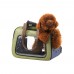 IBIYAYA PORTICO MIXED-FABRIC PET TRANSPORTER-OLIVE GREEN 40cmLx28cmWx28cmH 1pc/box, 6pcs/outer 