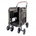 IBIYAYA GENTLE GIANT PET WAGON - ARMY GREEN cabin:35cmLx50cmWx46cmH stroller:55cmLx67cmWx96cmH 1pc/o 