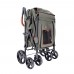 IBIYAYA GENTLE GIANT PET WAGON - ARMY GREEN cabin:35cmLx50cmWx46cmH stroller:55cmLx67cmWx96cmH 1pc/o 