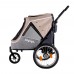 IBIYAYA HAPPY PET TRAILER/JOGGER 2.0-LATTE carriage:70cmLx45cmWx63cmH, stroller:91cmLx62cmWx95cmH  