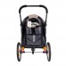 IBIYAYA HAPPY PET TRAILER/JOGGER 2.0-LATTE carriage:70cmLx45cmWx63cmH, stroller:91cmLx62cmWx95cmH  